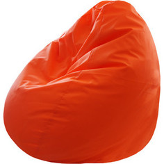 Кресло-груша Папа Пуф Оксфорд оранжевый