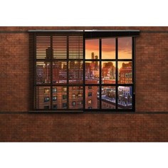 Фотообои Komar Brooklyn Brick (3,68х2,54 м) (8-882)