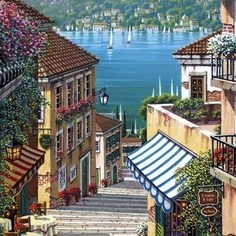 Фотообои Komar Bellagio Village (0,92х2,2 м) (2-086)