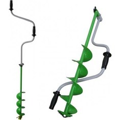 Ледобур Helios HS-150D (двуручный, левый, полукруглые ножи)