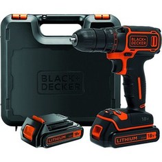 Дрели-шуруповерты аккумуляторные Black-Decker BDCDC18KB