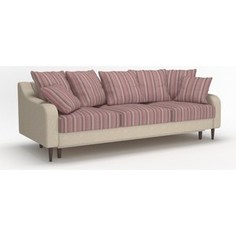 Диван-кровать СМК Тулуза 163 3ТТ 412 stripe beige