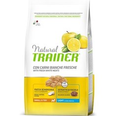 Сухой корм Trainer Natural Small & Toy Light with Fresh White Meats для взрослых собак мелких и миниатюрных пород с избыточным весом 2кг