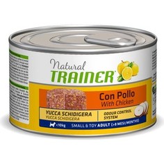 Консервы Trainer Natural Small & Toy Adult with Chicken с курицей для взрослых собак мелких и миниатюрных пород 150г