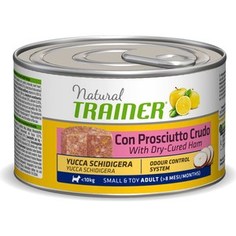 Консервы Trainer Natural Small & Toy Adult with Dry-Cured Ham с сыровяленой ветчиной для взрослых собак мелких и миниатюрных пород 150г