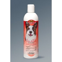 Шампунь BIO-GROOM Flea & Tick Protein-Lanolin Enriched Shampoo от блох для собак 355мл (10112)