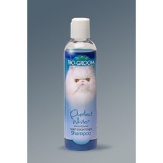 Шампунь-кондиционер BIO-GROOM Purrfect White Shampoo повышает яркость окраса для кошек 237мл (21118)