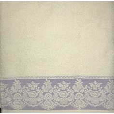 Полотенце Brielle Garden cream-purple 70x140 кремово-пурпурный (1204-85300)