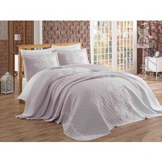 Покрывало Hobby home collection Евро + наволочки Londis лиловый