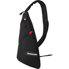 Рюкзак Wenger SLING BAG, с одним плечевым ремнем черный (18302130)