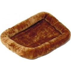 Лежанка Midwest Quiet Time Pet Bed - Cinnamon 22 меховая 56х33 см коричневая для кошек и собак