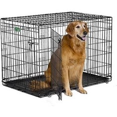 Клетка Midwest iCrate 42 Double Door Dog Crate 106x71x76h см 2 двери черная для собак