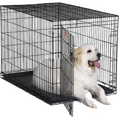 Клетка Midwest iCrate 48 Dog Crate 122x76x84h см 1 дверь черная для собак