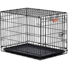 Клетка Midwest iCrate 30 Dog Crate 76x48x53h см 1 дверь черная для собак