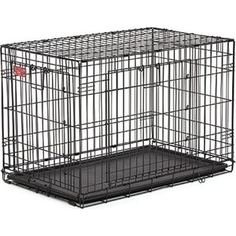 Клетка Midwest Life Stages A.C.E. 36 Double Door Dog Crate 94x57x63h см 2 двери- MAXLock черная для собак