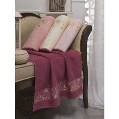 Набор из 4 полотенец Do and Co Clara бамбук 50x90 (8535)