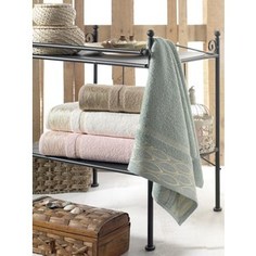 Набор из 4 полотенец Do and Co Leaves махра жаккард 70x140 (9077)