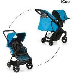 Коляска icoo Acrobat Shop N Drive (fishbone blue) (150054) I`Coo