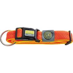 Ошейник Hunter Collar Maui Vario Plus L (42-65cм) сетчатый текстиль оранжевый для собак