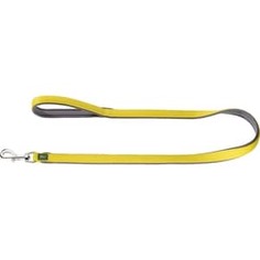 Поводок Hunter Leash Neopren 25/100 нейлон/неопрен желтый/бежевый для собак