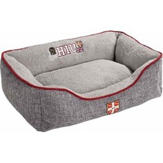 Лежанка Hunter Dog Sofa University S софа серая для собак 40х60x20 см