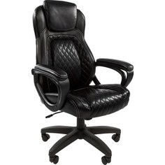 Офисное кресло Chairman 432 экопремиум черная