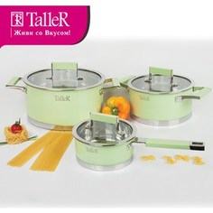 Набор посуды 6 предметов Taller Минт (TR-7170)