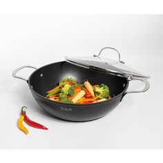 Сковорода wok d 30 см с крышкой Taller (TR-4199)