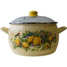 Кастрюля эмалированная 4.0 л Metrot Айва (183168)