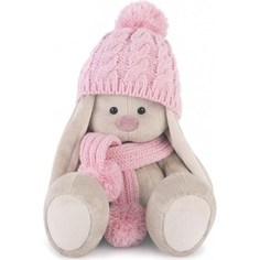 Мягкая игрушка Budi Basa Зайка Ми в розовой шапочке и шарфе (малая) (SidS-203)