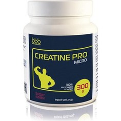 Креатин BBB Creatine Pro Micro (микронизированная форма быстрого усвоения) 300г.