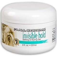 Гель 1 All Systems Invisible Hold Setting & Styling Gel для укладки шерсти кошек и собак 237мл