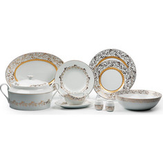 Сервиз столовый 25 предметов La Rose des Sables Mimosa Lierre Or (539825 947)