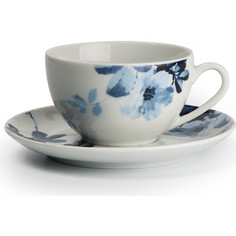 Набор чайных пар 0.22 л 12 предметов La Rose des Sables Jardin Bleu Monalisa (619501 1780)