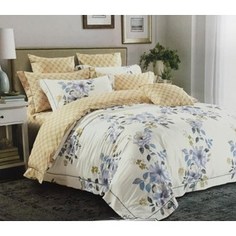 Комплект постельного белья Do and Co Евро, сатин, Mina (9430)