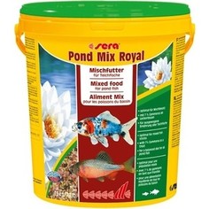 Корм SERA POND MIX ROYAL Mix Food for Pond Fish смесь для прудовых рыб 21л (3,5кг)