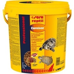 Корм SERA REPTIL Professional Carnivor Professional Food for Carnivorous Reptiles гранулы для плотоядных рептилий 10л (3,2кг)