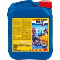 Препарат SERA MARINE CALCIUM COMPONENT 2 pH-Buffer насыщение воды кальцием для морских аквариумов 5л