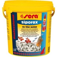 Наполнитель SERA SIPORAX Bio Filter Medium для биологической фильтрации воды в аквариумах 10л