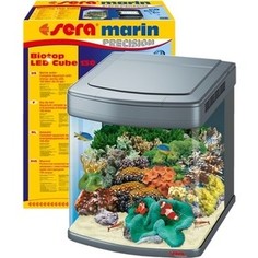 Аквариумный комплекс SERA MARIN PRECISION BIOTOP LED CUBE 130 с LED освещением 130л