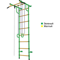 Детский спортивный комплекс Пионер С2НМ зелёно- жёлтый