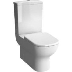 Унитаз-компакт Vitra D-Light Open-Back, Rimless микролифт, арматура Geberit (9014B003-7209)