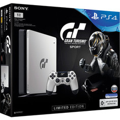 Игровая приставка Sony PlayStation 4 1Tb + Gran Turismo Sport Специальное издание