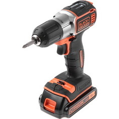 Аккумуляторная дрель-шуруповерт Black-Decker ASD18K