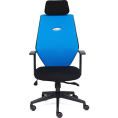 Кресло TetChair RINUS-6 черный/синий OH205/OH208