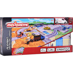 Игровой набор Majorette Коврик Creatix Construction, 1 машинка (2056412)