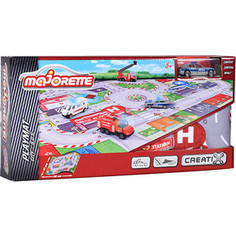 Игровой набор Majorette Коврик Creatix SOS, 1 машинка (2056411)