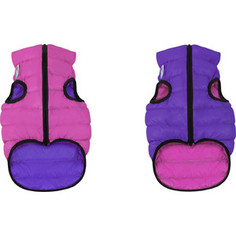 Курточка CoLLaR AiryVest двухсторонняя розово-фиолетовая размер XS 22 для собак (1710)