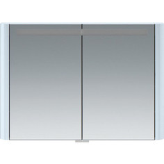 Зеркальный шкаф Am.Pm Sensation 100 см с подсветкой светло-голубой (M30MCX1001BG) Am.Pm.