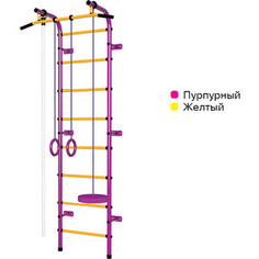 Детский спортивный комплекс Пионер С1НМ пурпурно/жёлтый